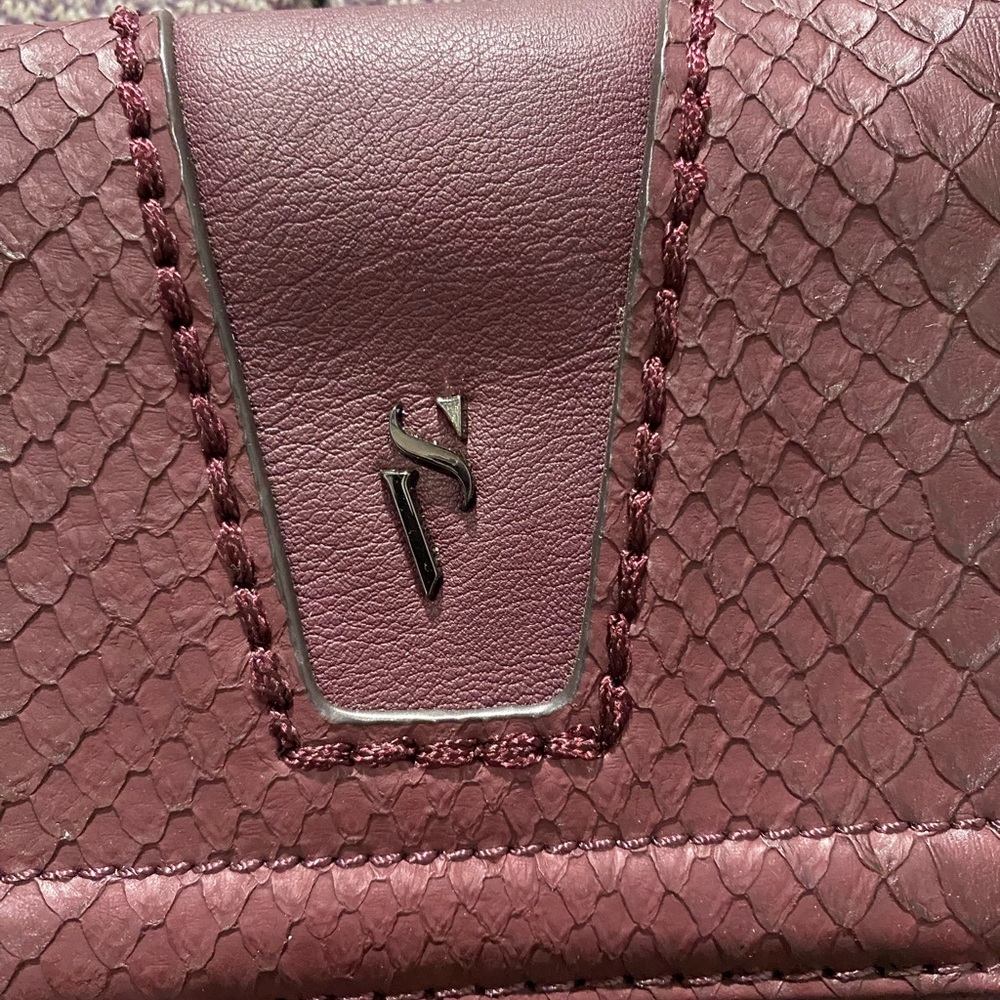 Dark Red Python Print Simply Vera, Vera Wang Cros… - image 3